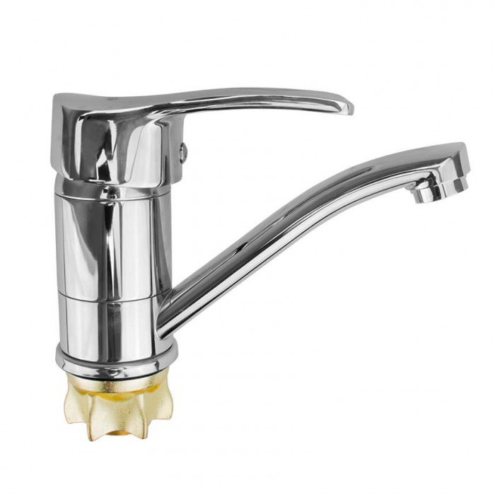 

Змішувач ZEGOR PED4-B279 для кухні латунь Ф40 15 см на гайці