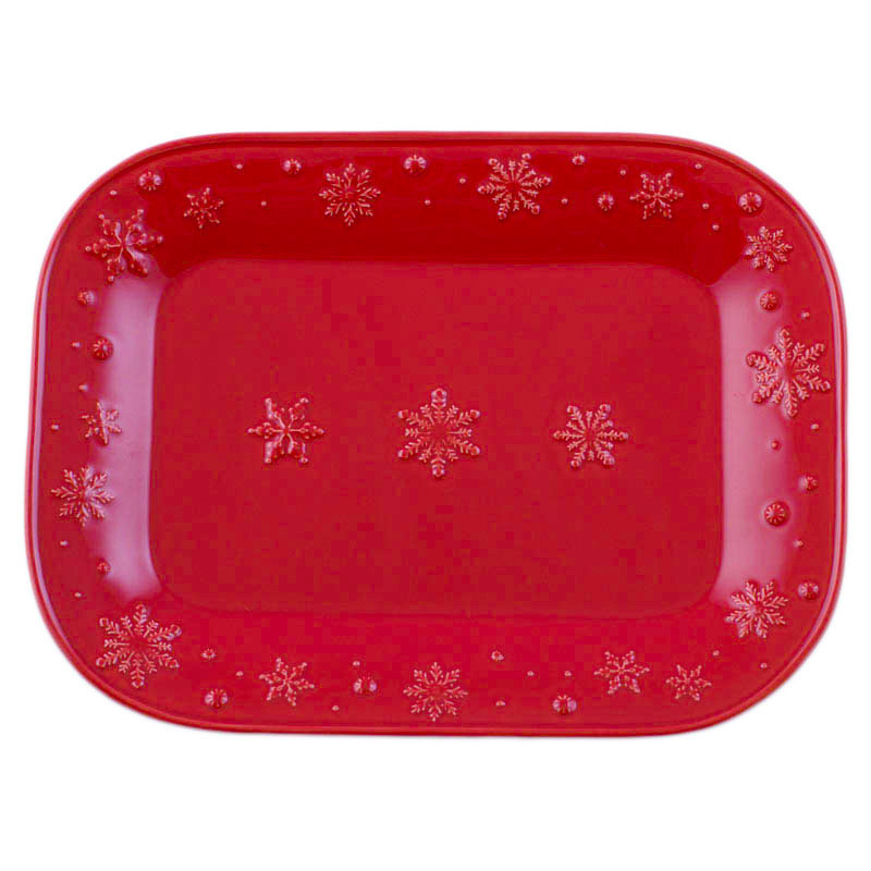 

Блюдо Португалия Bordallo Снежинки 41×30,9×3,6 см