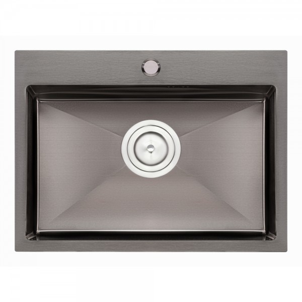 

Кухонная мойка Qtap D5843BL 2.7/1.0 мм Black (QTD5843BLPVD10)