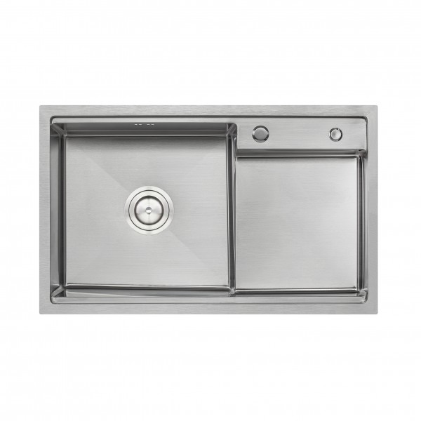 

Кухонная мойка Qtap D7848-L 3.0/1.2 мм Satin (QTD7848L3012)
