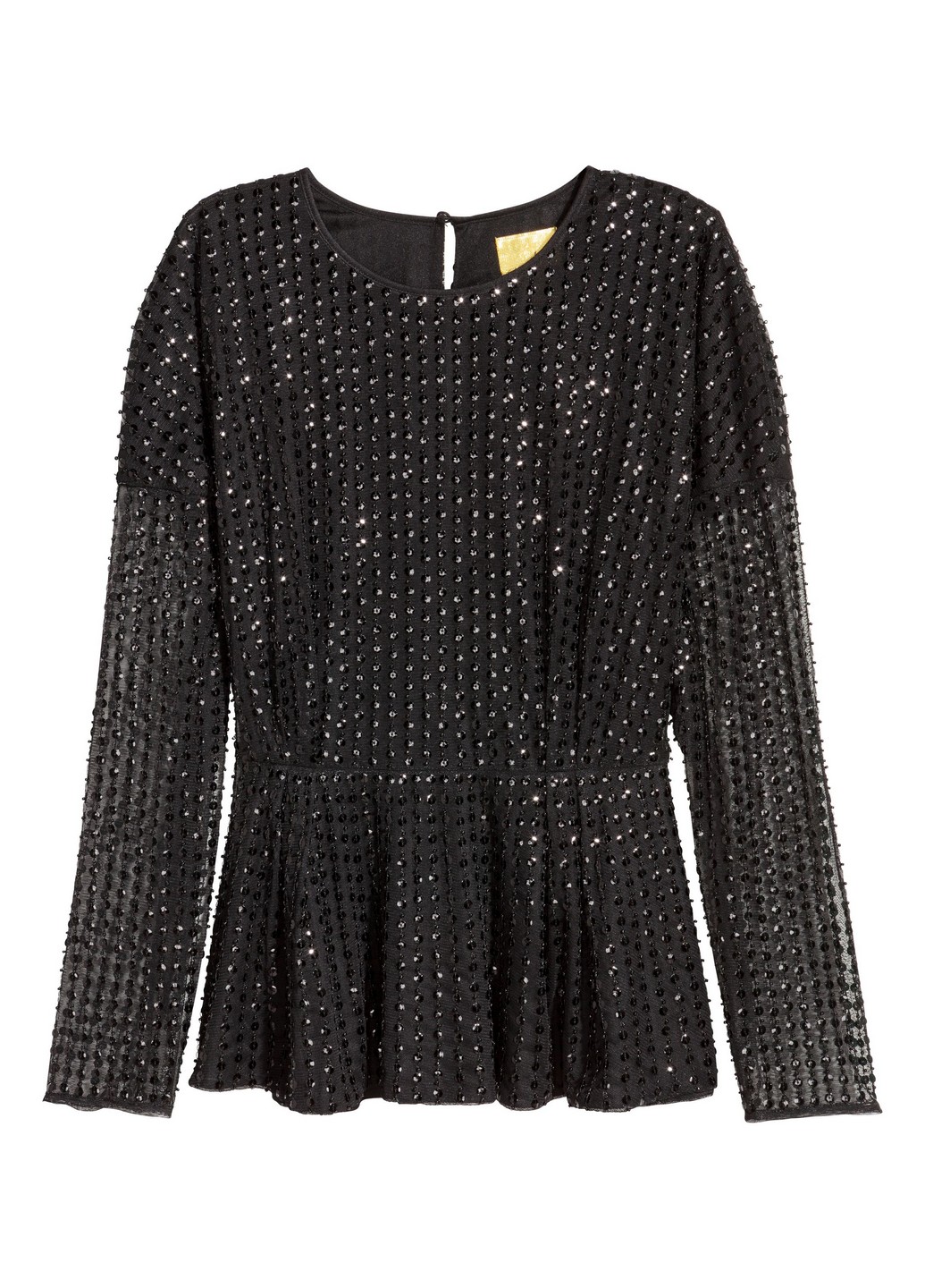 

Блуза H&M 36 Черный 0574677