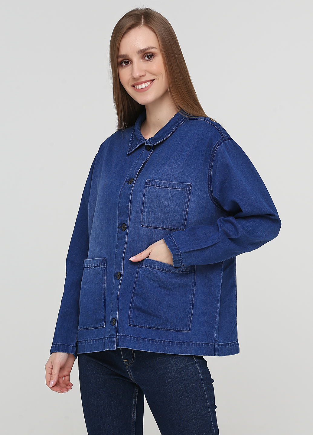 

Жакет Monki S Синий 25-0751