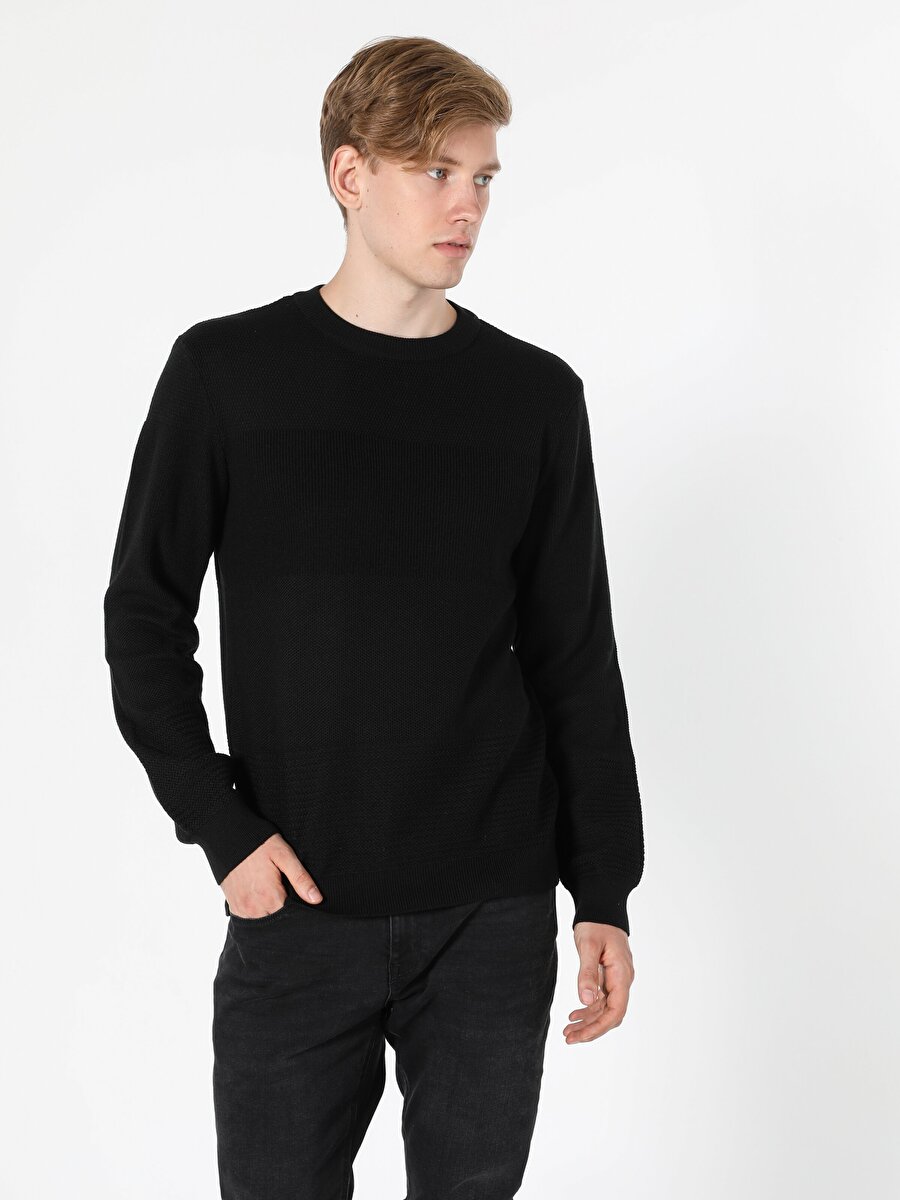

Джемпер Colin' CL1056032  Black, Джемпер Colin's CL1056032 S Black