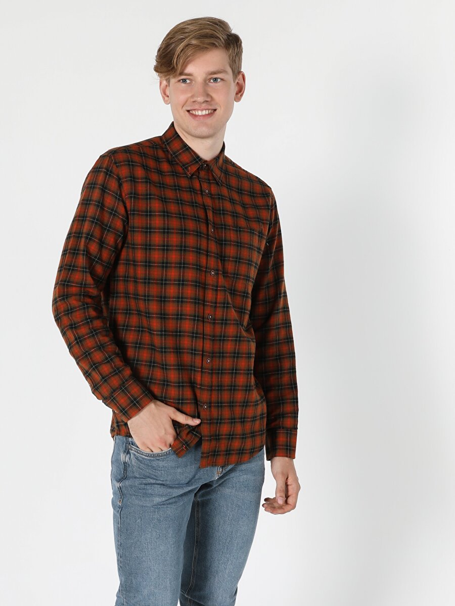 

Рубашка Colin's CL1055953  Khaki, Рубашка Colin's CL1055953 L Khaki
