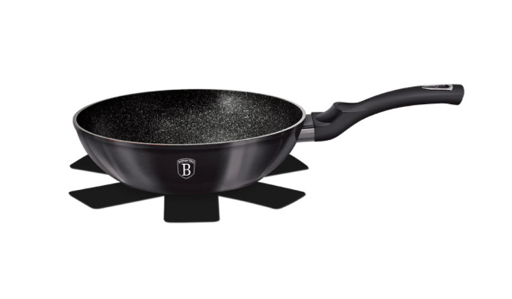 

Сковорода-вок Ø28 см Berlinger Haus Metallic Line Carbon Pro Edition BH-6900