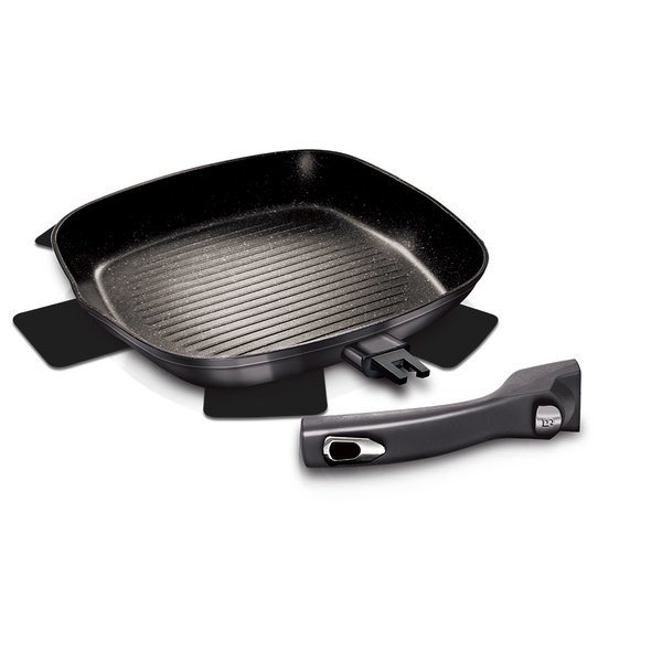 

Сковорода-гриль 28 см Berlinger Haus Metallic Line Carbon Pro Edition BH-6914