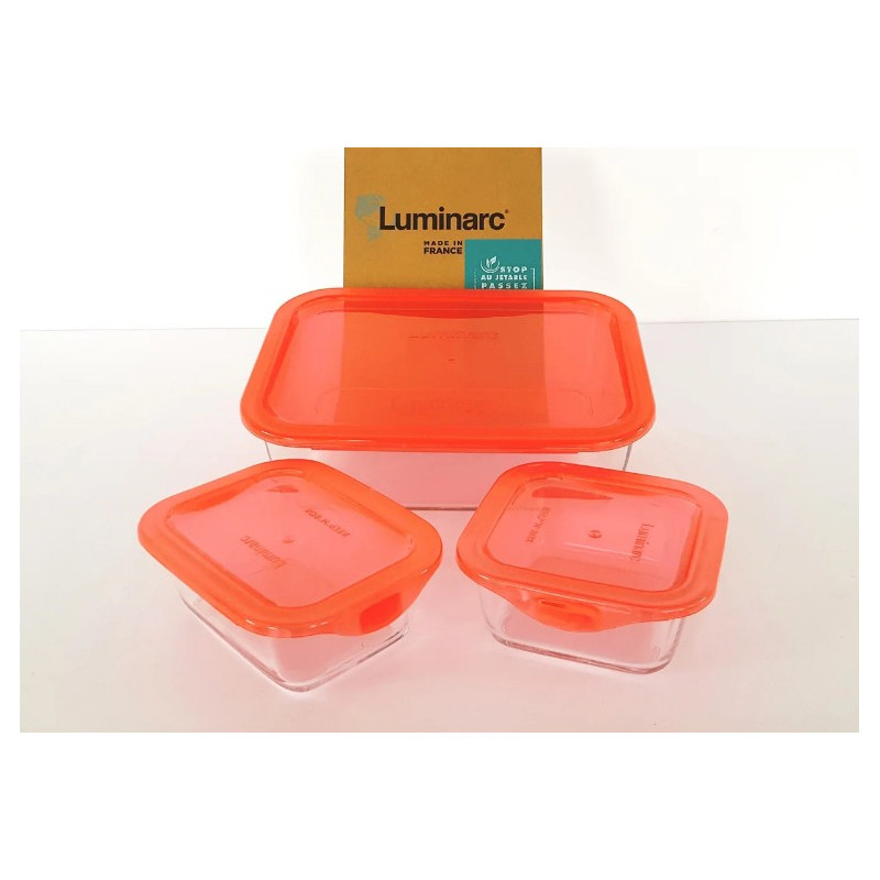 

Набор контейнеров Luminarc Keep'n'Box Coral 3 шт P8178