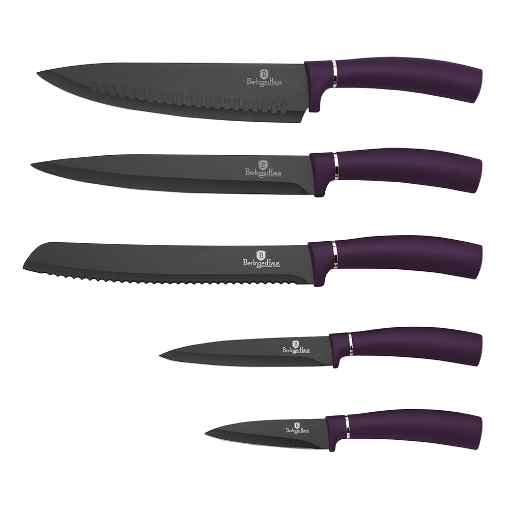 

Набор ножей 6 пр. Berlinger Haus Purple Eclipse Collection BH-2577
