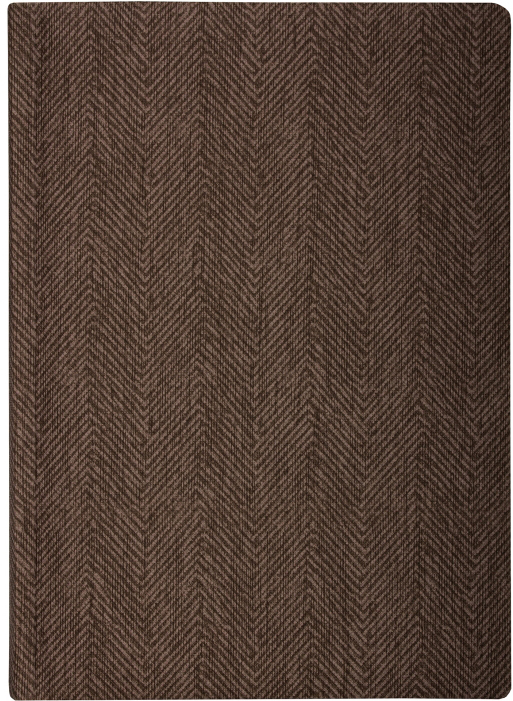 

Ежедневник недатированный Optima Tweed А5 320 страниц в клетку Коричневый (O25410-07)