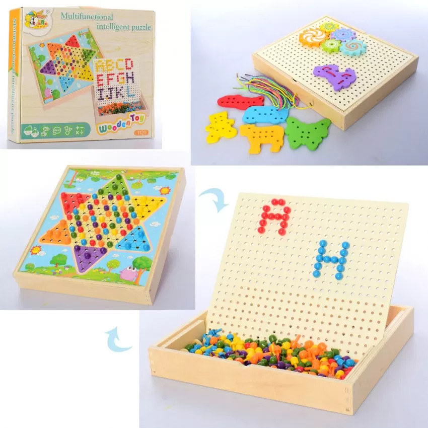 

Деревянная игрушка Мозаика ББ MD2836