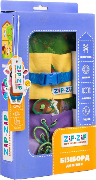 

Бизиборд Vladi Toys Домики ZZ1001-02