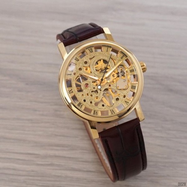 

Наручные часы Winner 8005 N Brown-Gold