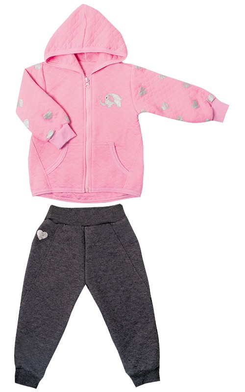 

Костюм для девочки Габби KS-19-29 Атлетикс (74 см) Розовый