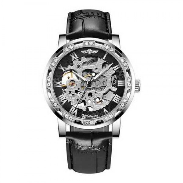 

Наручные часы Winner 8012 Diamonds Automatic N Black-Silver