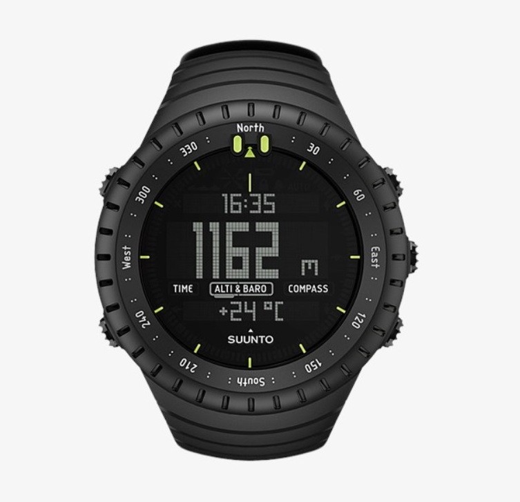 

Спортивний годинник Suunto Core All Black - водонепроницаемые часы для спорта с альтиметром, барометром и компасом