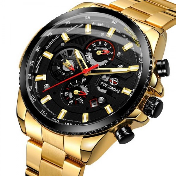 

Наручные часы Forsining 6909 N Gold-Black