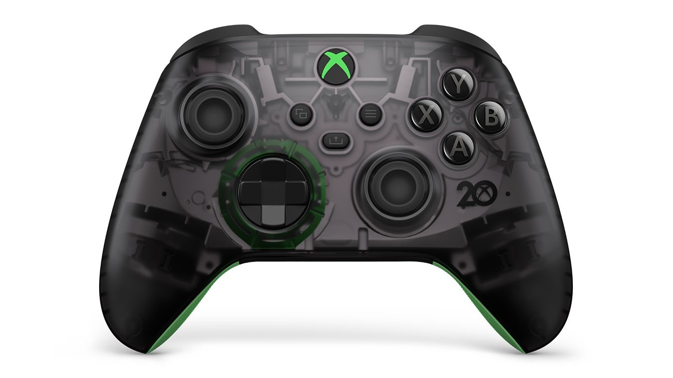 

Беспроводной геймпад Microsoft Xbox Wireless Controller 20th Anniversary Special Edition (QAU-00044)