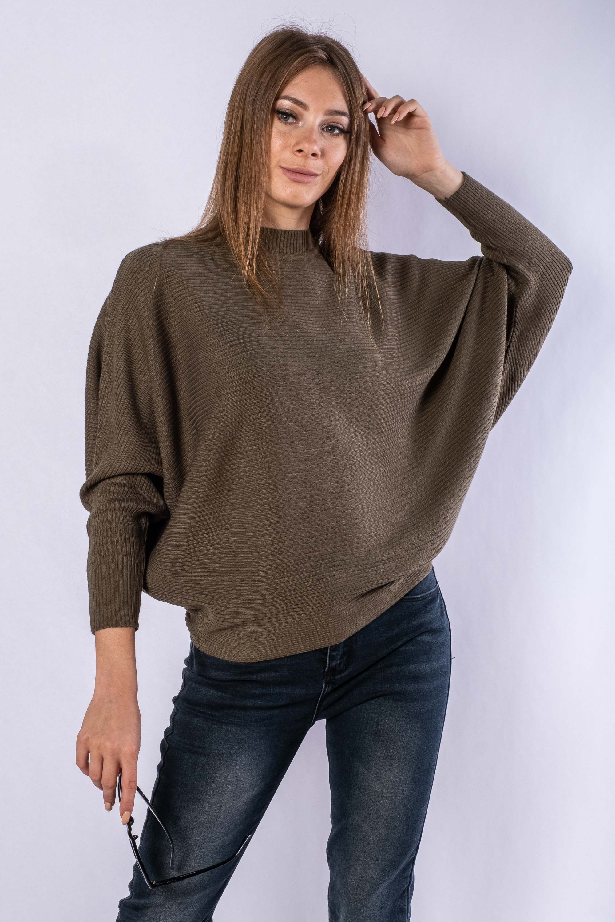 

Свитер женский Time of Style 632F020 One size Хаки