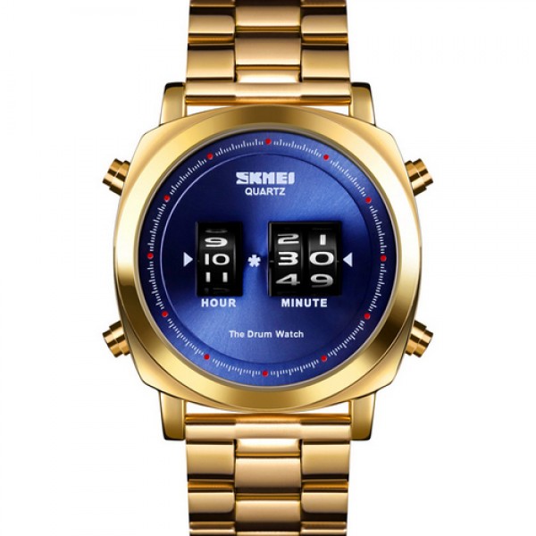 

Мужские часы Skmei 1531 N Gold-Blue