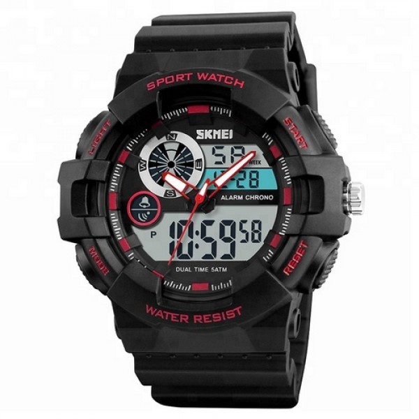 

Мужские часы Skmei 1312 N Black-Red
