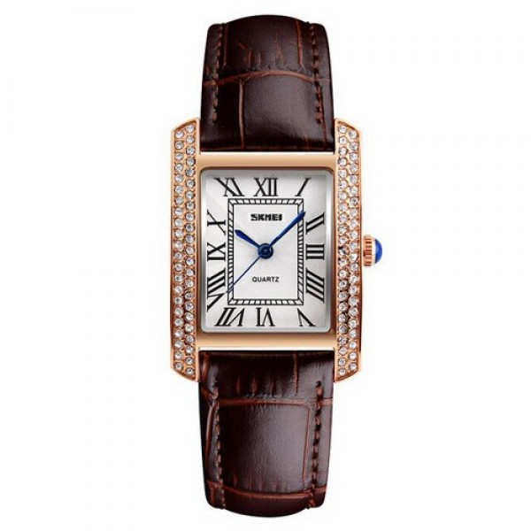 

Женске часы Skmei 1281 N Brown-Gold