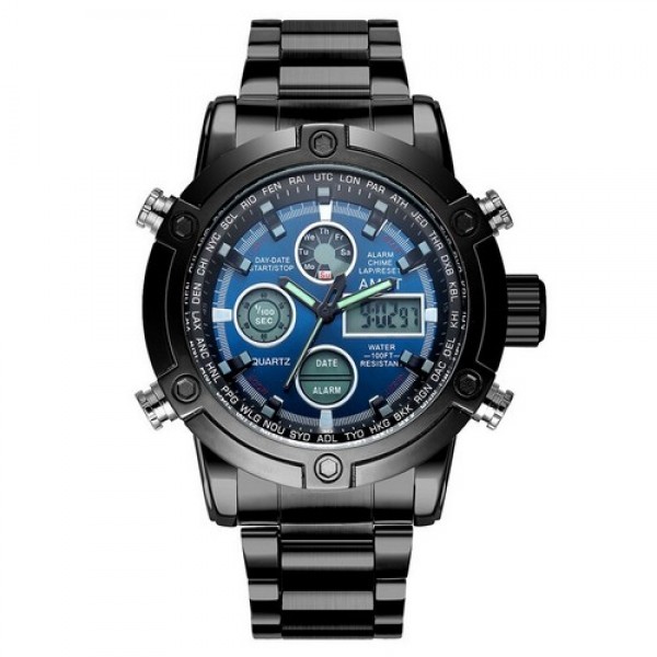 

Мужские часы AMST 3022 N Metall Black-Blue