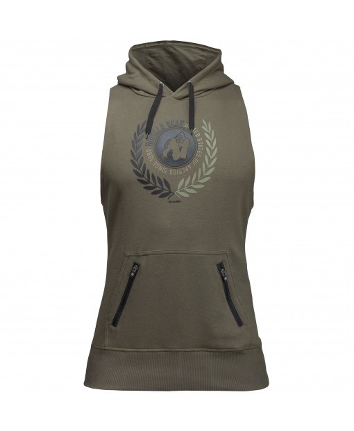 

Худи Gorilla Wear Manti Sleeveless Hoodie  Зеленый/Хакки/Комуфляжный, Худи Gorilla Wear Manti Sleeveless Hoodie 4XL Зеленый/Хакки/Комуфляжный