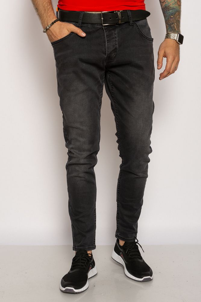 

Джинсы мужские Slim Fit Time of Style 643F1253  Темно-серый, Джинсы мужские Slim Fit Time of Style 643F1253 30 Темно-серый