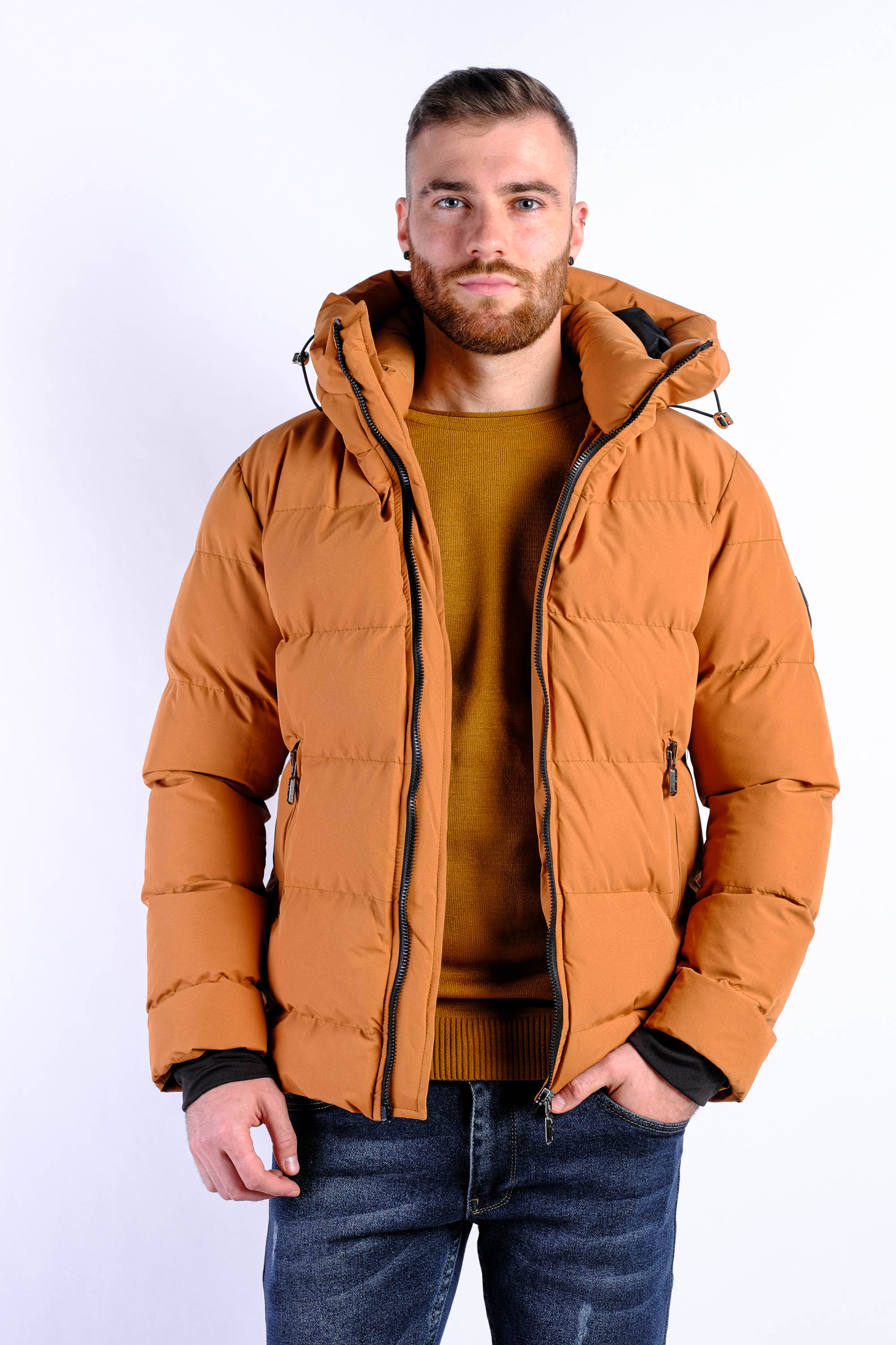 

Куртка мужская Time of Style 711F1479 S Горчичный