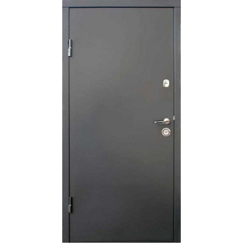 

Двери входные Qdoors Металл/МДФ Віп М Горизонталь 850*2040 улица Mix графит/дуб вулканический левая