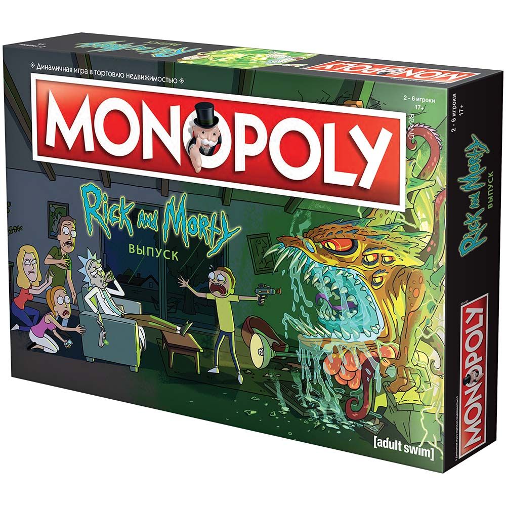 

Настольная игра Hobby World Монополия. Рик и Морти (503386) (5036905033862)