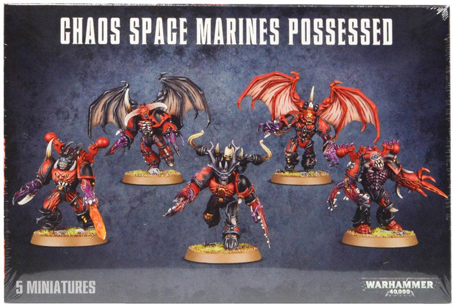 

Настольная игра Games Workshop Warhammer 40000 CHAOS SPACE MARINES POSSESSED (99120102056) (5011921064748)