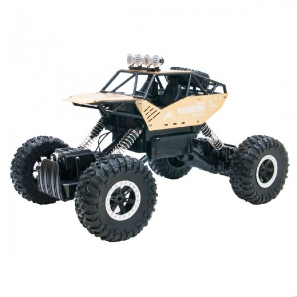 

Автомобіль OFF-ROAD CRAWLER на р / у - FORCE N (золотий, аккум. 7.2V, метал. Корпус, 1:14)