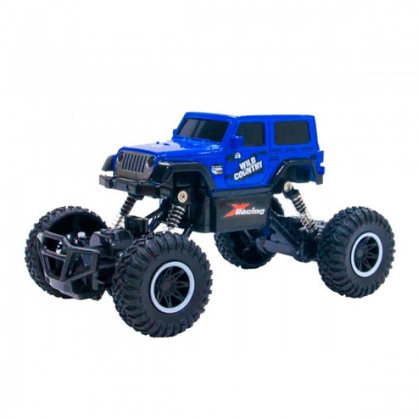 

Автомобиль OFF-ROAD CRAWLER на р/у – WILD COUNTRY N (синий, аккум. 3,6V, 1:20)