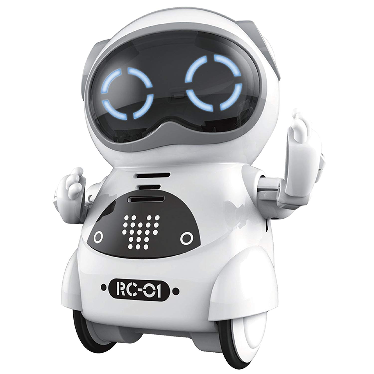 

Робот игрушка Jiabaile интерактивный Pocket Robot S english белый