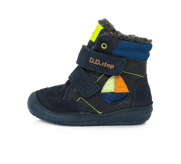 

Ботинки зимние для мальчика DDStep W071-657 21 Темно-синий