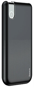 

Внешний аккумулятор Baseus Thin Version Wireless Charge Power Bank 10000 mAh Black