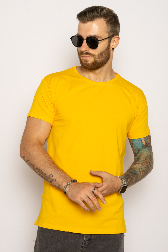 

Футболка однотонная Time of Style 85F298  Желтый, Футболка однотонная Time of Style 85F298 XL Желтый