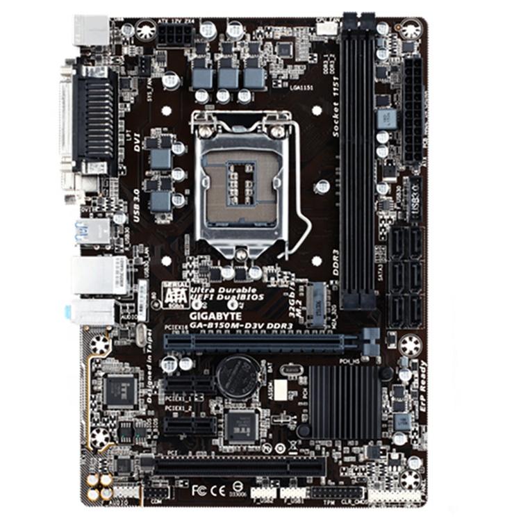 

Материнская плата Gigabyte GA-B150M-D3V DDR3 (s1151, Intel B150, PCI-E 3.0 x16)