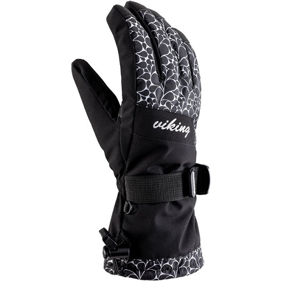

Перчатки горные VIKING Tanuka Ski Lady black-white, size 7.