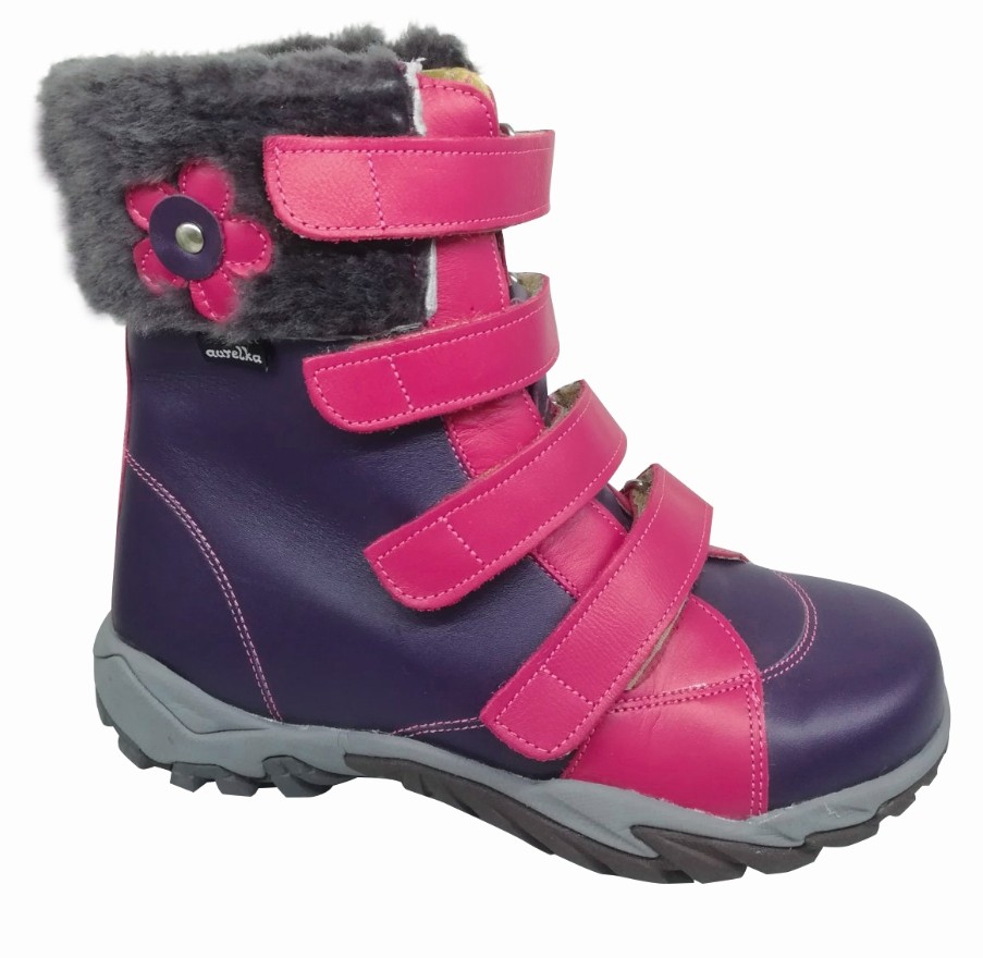 

Ботинки ортопедические, зимние Aurelka 1022z (арт.aur-1022z-COGUAR_purple/p), подошва COGUAR Баклажан с розовым (34)