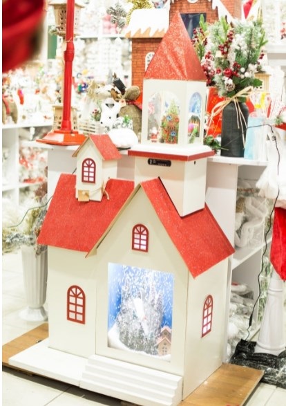 

Музыкальная композиция "Новогодний дом" с подсветкой 160*83*53см