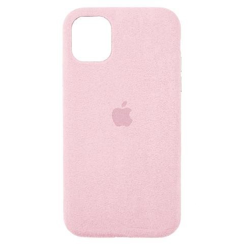 

Чехол Без бренда Alcantara для iPhone 12 mini Pink Sand