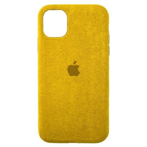 

Чехол Без бренда Alcantara для iPhone 12 mini Yellow