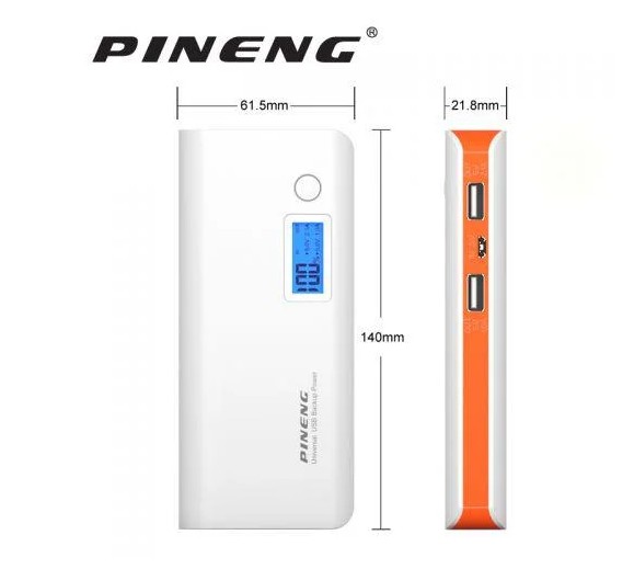 

УМБ портативний зарядний PINENG PN-968 Power Bank 22000 mah LCD