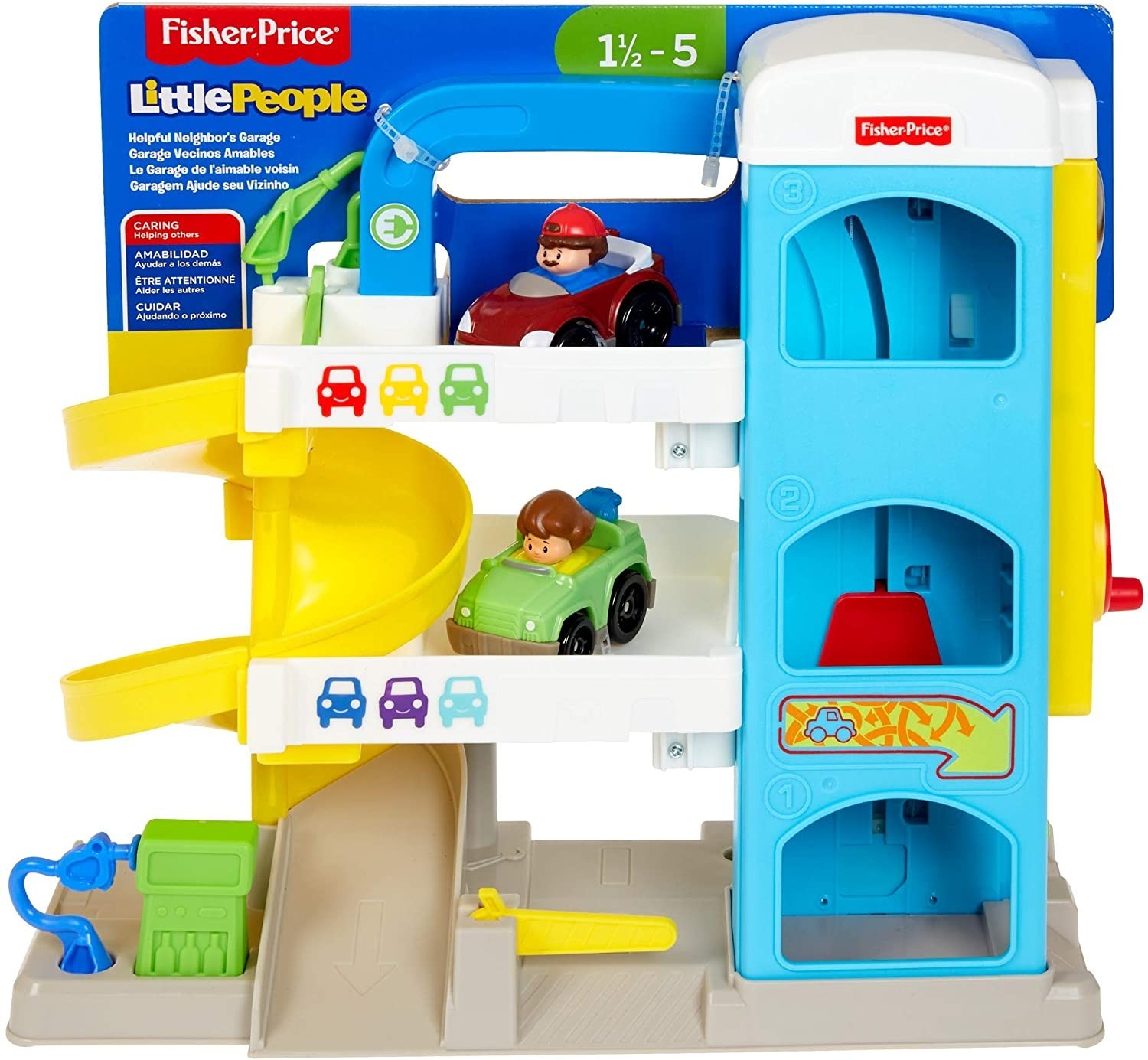 

Ігровий набір Гараж Фішер-Прайс Fisher-Price Little People the Helpful Neighbor's Garage