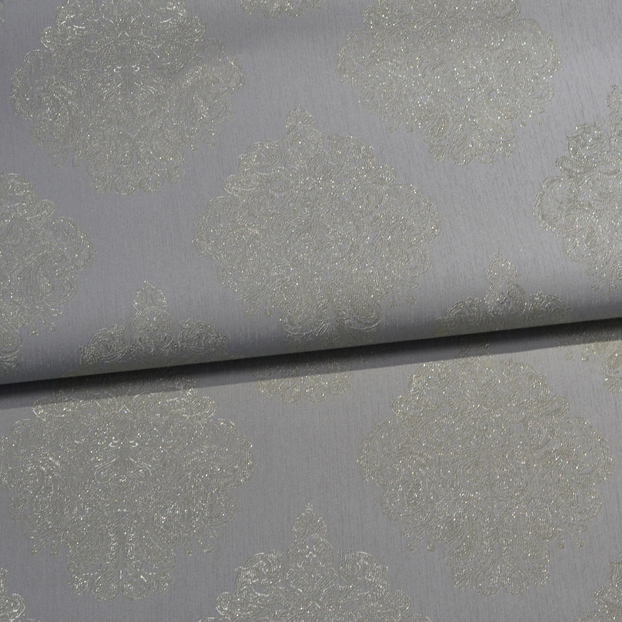 

Обои виниловые на флизелиновой основе Dinastia 1,06х10,05м серый (804DN37)