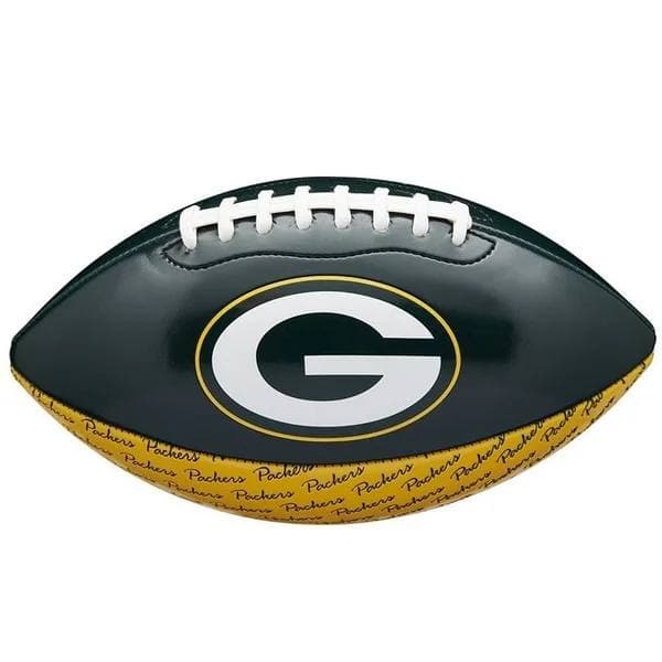 

Мини-мяч для американского футбола Wilson NFL Peewee Football Team Green Bay Packers (WTF1523XBGB),