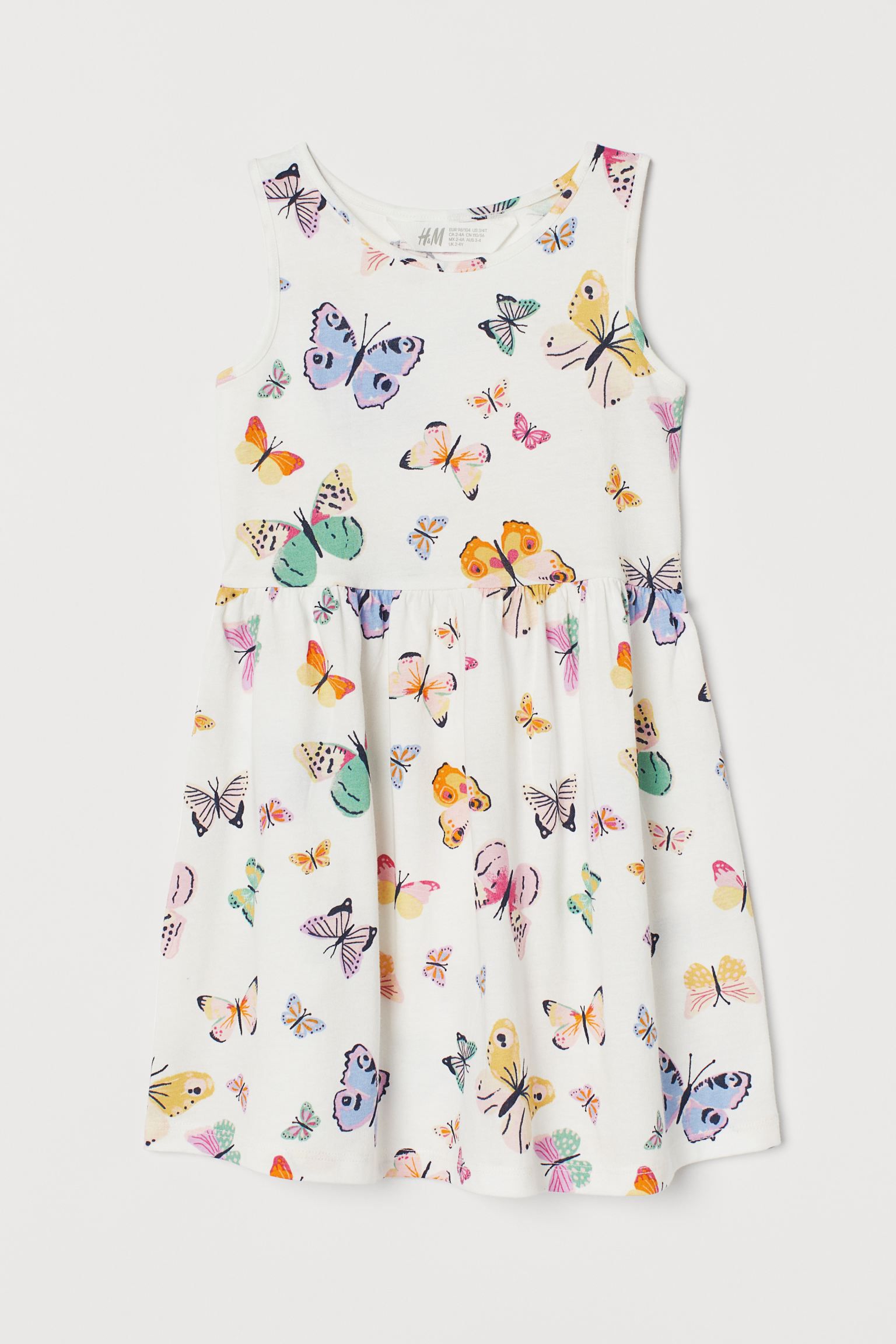 

Сарафан детский H&M "Butterflie" белый 92