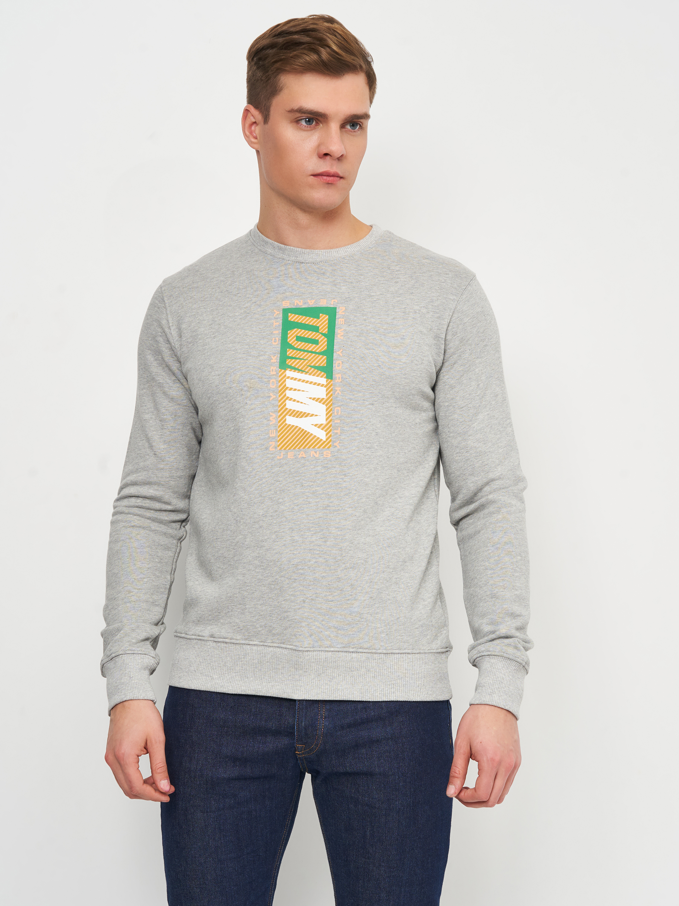 Світшот чоловічий Tommy Jeans 10816.2 S Сірий від Rozetka на платформі USKIDKA Акція на Світшот чоловічий Tommy Jeans 10816.2 S Сірий від Rozetka